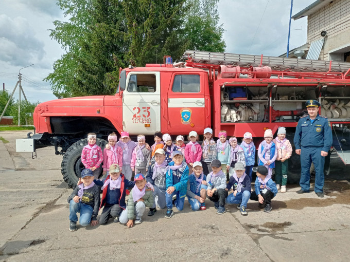 Экскурсия в пожарную часть Экскурсия в пожарную часть.